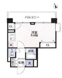 シティベース桜丘 2階 間取り図