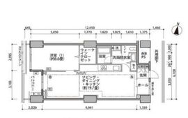 東雲キャナルコートCODAN 16-410 間取り図