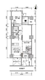 東雲キャナルコートCODAN 21-805 間取り図
