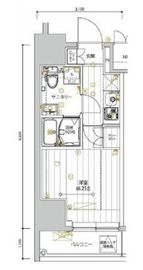 レガリス品川サウス 6階 間取り図