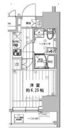 レガリス品川サウス 8階 間取り図