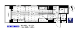 ステージグランデ上野 704 間取り図