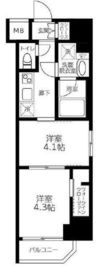 ティモーネプレミアム三ノ輪ステーション 3階 間取り図