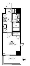 ステージグランデ高輪 5階 間取り図