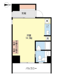 パークサイドテラス 401 間取り図