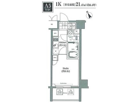 グランスイート三軒茶屋レジデンス 303 間取り図