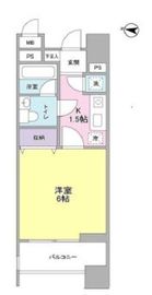 ロネスタR文京護国寺 304 間取り図