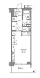 デュオステージ中落合 3階 間取り図