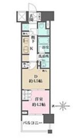 ザ・パークハウスアーバンス渋谷 2階 間取り図