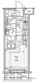 ザ・プレミアムキューブジー大崎 403 間取り図