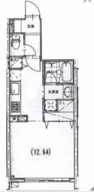 ガーデン代々木参宮橋 402 間取り図