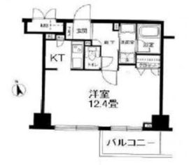 ONE ROOF FLAT TOGOSHI 13階 間取り図