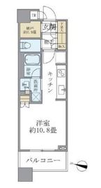 ブリリアタワーズ目黒 16階 間取り図