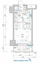 シーフォルム東麻布 5階 間取り図