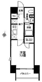 ルジェンテ木場 6階 間取り図