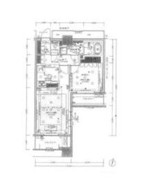 テラス渋谷美竹 3階 間取り図