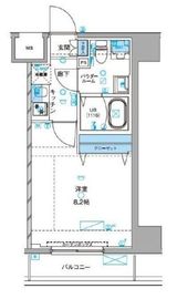 ジェノヴィア浅草3グリーンヴェール 3階 間取り図