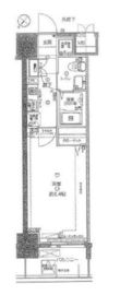 フィース蔵前 13階 間取り図