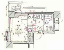 パレステュディオ渋谷ステーションフロント 7階 間取り図