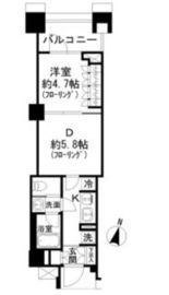 パークホームズ中目黒 2階 間取り図