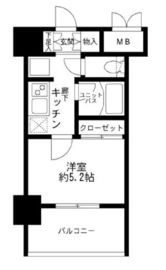 メインステージ南麻布4 11階 間取り図
