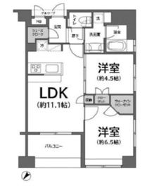 ファミール日本橋浜町グランスイート 7階 間取り図