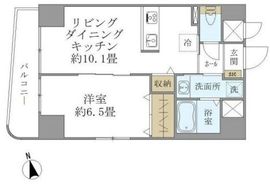 ISM御茶ノ水 101 間取り図