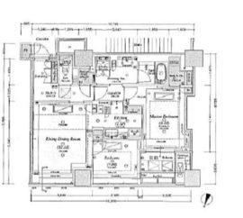 ブリリア一番町 10階 間取り図