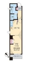 松浦日本橋ビル 703 間取り図