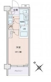 エコロジー都立大学レジデンス 609 間取り図