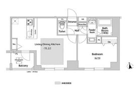 BLESS西巣鴨 207 間取り図