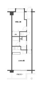 ガーデン目黒平町 106 間取り図