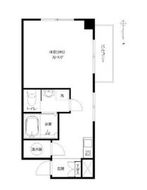 麻布エンパイアマンション 508 間取り図