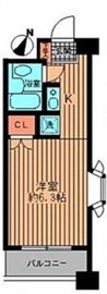 プライムアーバン勝どき 601 間取り図