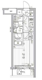 ザ・プレミアムキューブジー大崎 215 間取り図