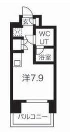 エルフォルテ品川フェリス 8階 間取り図