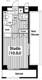 グランド・ガーラ南麻布 6階 間取り図