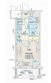 コンシェリア芝公園 3階 間取り図