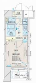 コンシェリア芝公園 4階 間取り図