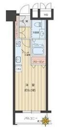 アルシオン文京小石川 9階 間取り図