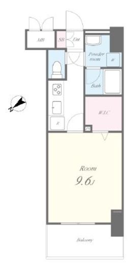 アルティオ ドマーニ 502 間取り図