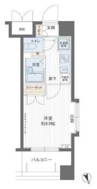 メインステージ麻布十番2 5階 間取り図