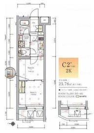 シーフォルム東新宿 3階 間取り図