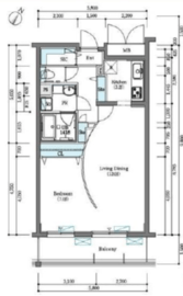 BLESS北新宿 3096 間取り図