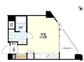 朝日マンション赤坂南部坂 3階 間取り図