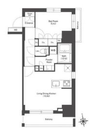 HF八広レジデンス 905 間取り図