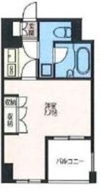 エスティメゾン浅草駒形 206 間取り図