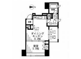 プライムアーバン四谷外苑東 1003 間取り図