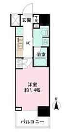 ザ・パークワンズ芝公園 7階 間取り図