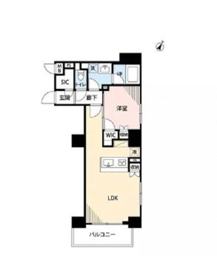 Alpha Prime日本橋EAST(アルファプライム日本橋イースト) 903 間取り図